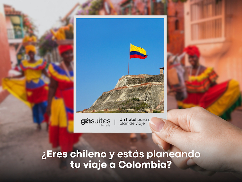Estos son los destinos que los chilenos visitan en Colombia