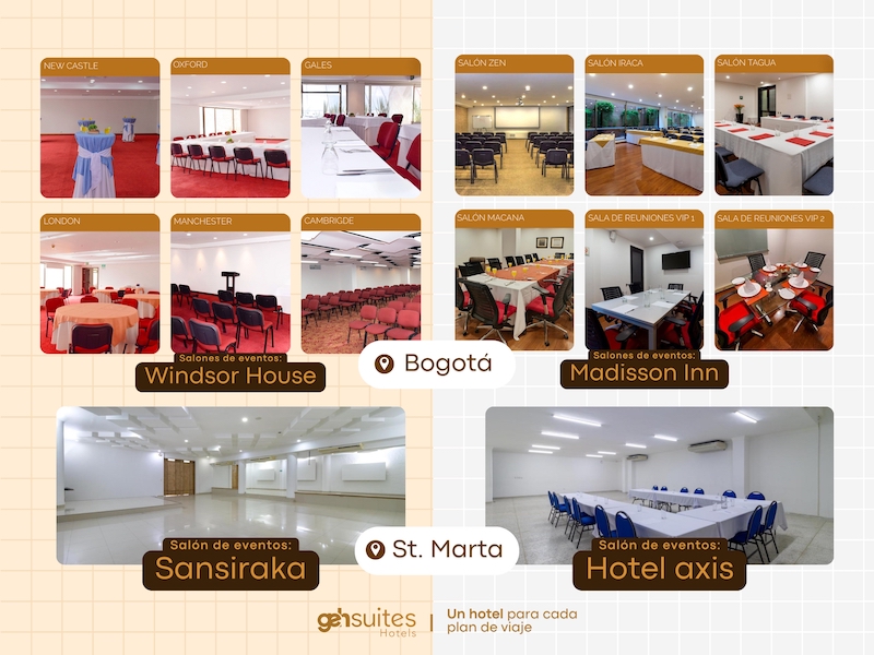 Organiza Eventos de Alto Nivel en Windsor House by GEH Suites
